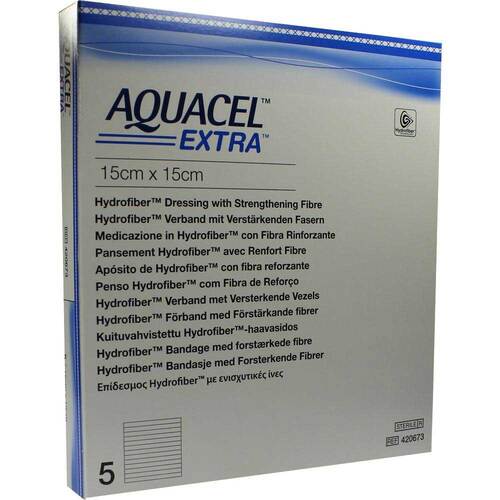 AQUACEL Extra 15x15 cm Verband - 1