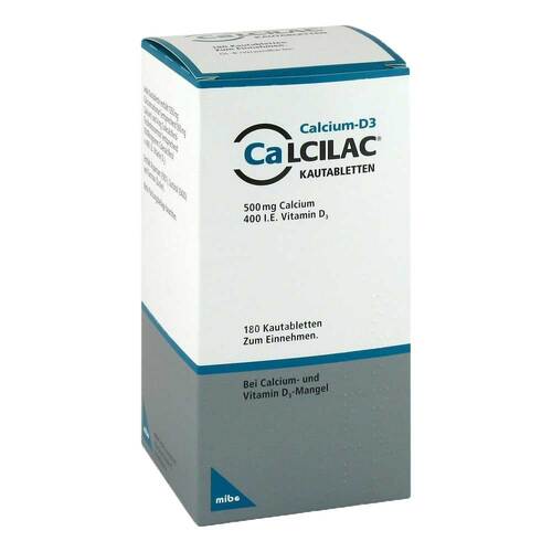 Calcilac Kautabletten 500 mg / 400 I.E. - 1
