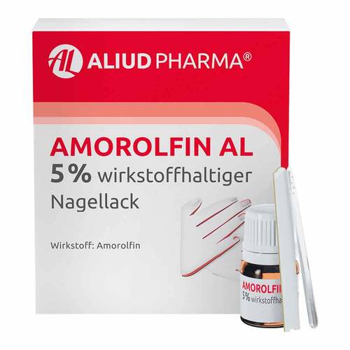 Amorolfin AL 5% wirkstoffhaltiger Nagellack - 1