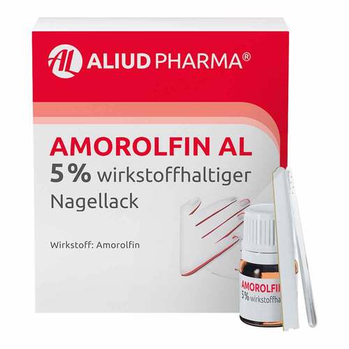 Amorolfin AL 5% wirkstoffhaltiger Nagellack - 1