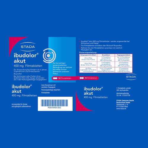 Ibudolor akut 400 mg Filmtabletten - 6