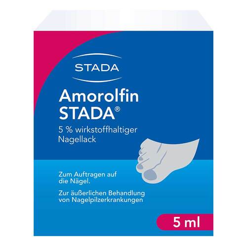 Amorolfin Stada 5% wirkstoffhaltiger Nagellack - 1