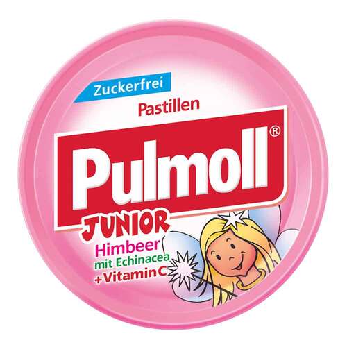 Pulmoll Junior Himbeere mit Echinacea + Vitamin C zf Bon. - 1