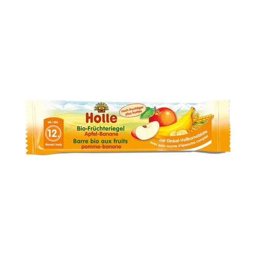 Holle Bio Fr&uuml;chte-Riegel Apfel-Banane - 1