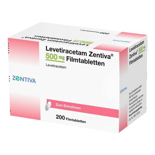 Levetiracetam Zentiva 500 mg Filmtabletten - 1
