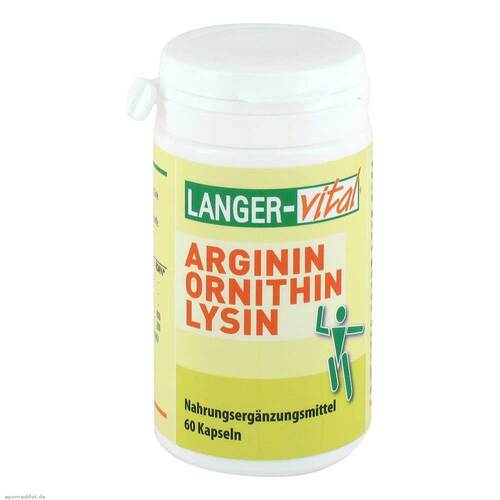 Arginin / Ornithin 1000 mg/TG Kapseln - 1