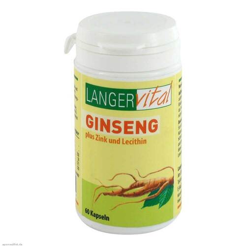 Ginseng 200 mg Lecithin Kapseln - 1