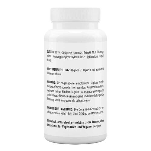 Cordyceps Extrakt 500 mg Kapseln - 3