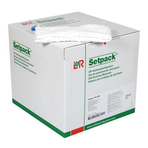 Bauchtuch lite steril 40x40cm 6fach wei&szlig; RK - 1