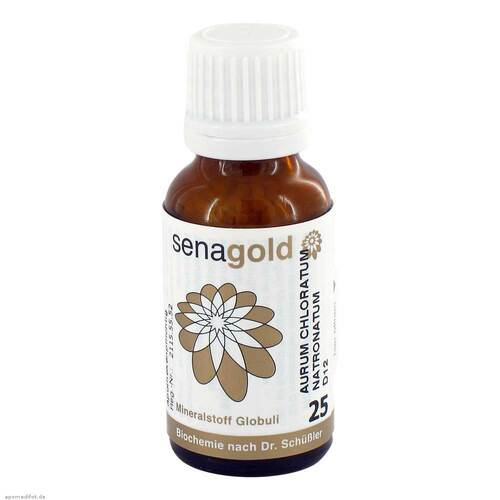 Biochemie Senagold 25 Aurum chloratum natron.D 12 Gl. - 1