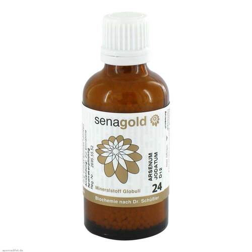 BIOCHEMIE Senagold 24 Arsenum jodatum D 12 Globuli - 1