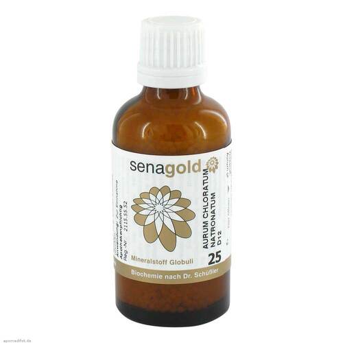 Biochemie Senagold 25 Aurum chloratum natron.D 12 Gl. - 1