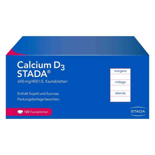 Calcium D3 Stada 600 mg / 400 I.E. Kautabletten - 2