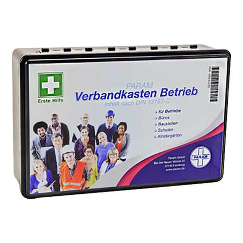Verbandkasten f&uuml;r Betriebe 13157-C mit Halterung Param - 1