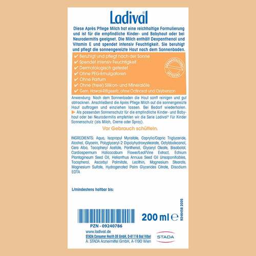 LADIVAL Kinder Apres Lotion - 2