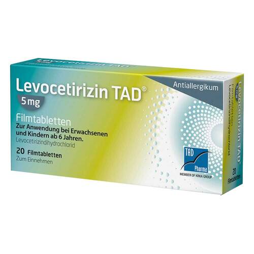 Levocetirizin Tad 5 mg Filmtabletten - 1