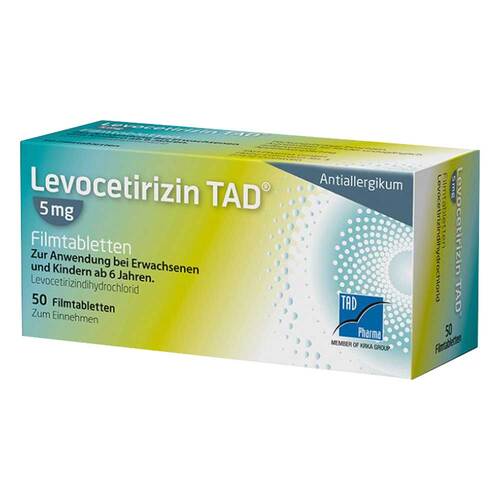 Levocetirizin Tad 5 mg Filmtabletten - 1