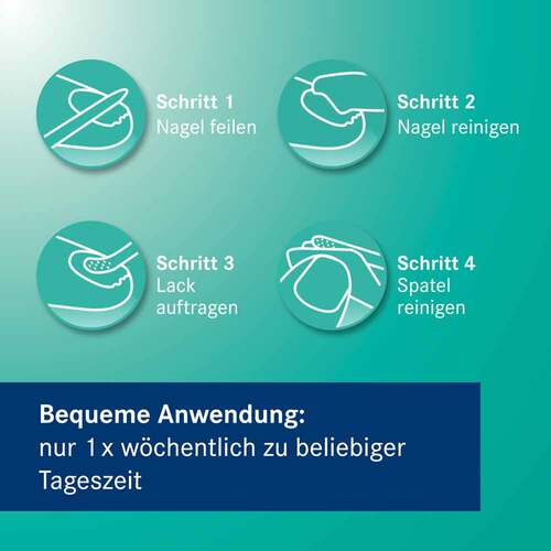 Amorolfin Nagelkur Heumann 5% wst.halt.Nagellack - 3