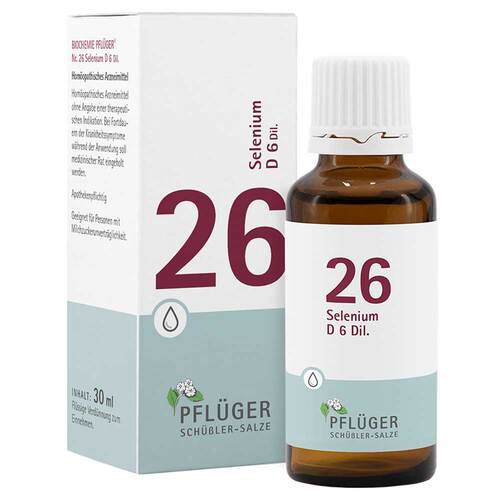 Biochemie Pfl&uuml;ger 26 Selenium D 6 Tropfen - 1