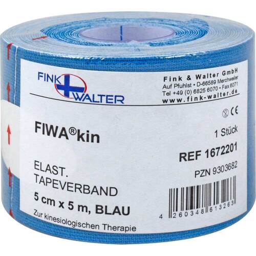 TAPE elastisch 5 cmx5 m blau - 1