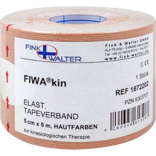 TAPE elastisch 5 cmx5 m hautfarben - 1