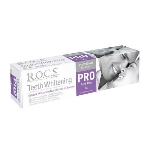 Rocs Pro sanfte Aufhellung fresh mint Zahncreme - 1