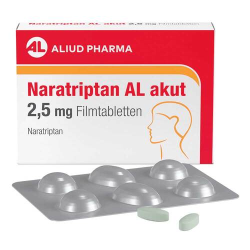 Naratriptan AL akut 2,5 mg Filmtabletten - 1