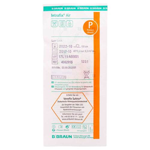 INTRAFIX Air P 150 cm Luer Lock - 2
