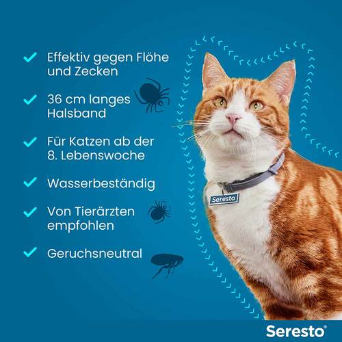 Seresto Halsband f&uuml;r Katzen - 5
