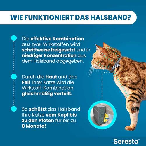 Seresto Halsband f&uuml;r Katzen - 7
