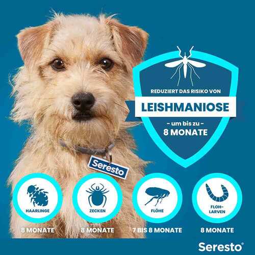 Seresto 1,25g + 0,56g Halsband f&uuml;r Hunde bis 8kg - 4