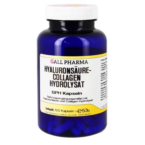 HYALURONS&Auml;URE-COLLAGEN Hydrolysat GPH Kapseln - 1
