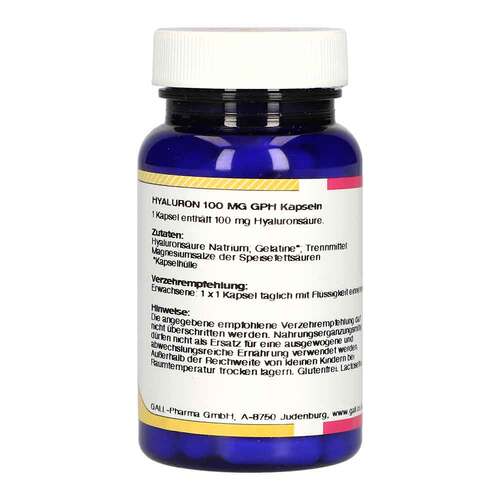 Hyaluron 100 mg Gph Kapseln - 2