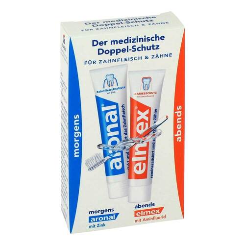 Mini Doppelschutz Zahnpasta - 1