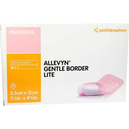 Allevyn Gentle Border Lite 5,5x12 cm Schaumverband  - 1