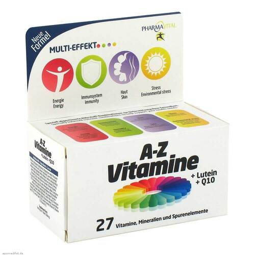 Pharmavital A-Z Vitamine + Lutein+Q10 Tabletten - 1