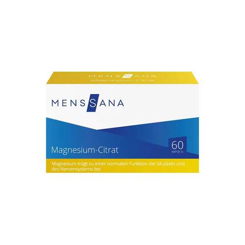 Magnesiumcitrat Menssana Kapseln - 1