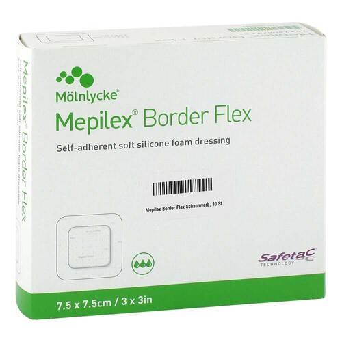 MEPILEX Border Schaumverband 7,5x7,5 cm - 1