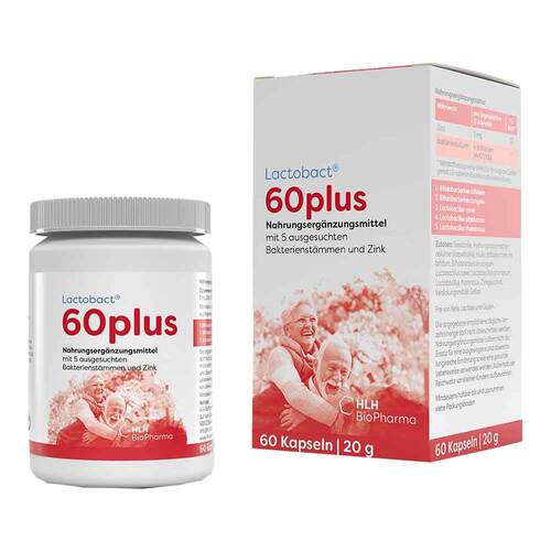 Lactobact 60plus magensaftresistente Kapseln - 1