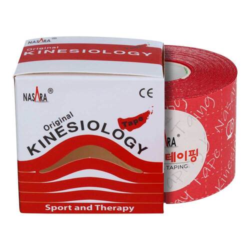 KINESIOLOGIE Tape 5 cmx5 m rot - 1