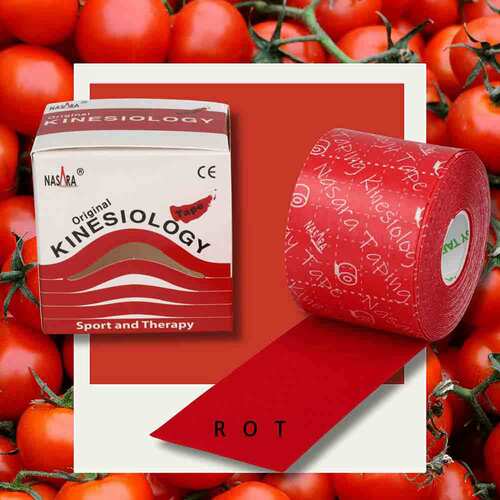 KINESIOLOGIE Tape 5 cmx5 m rot - 2