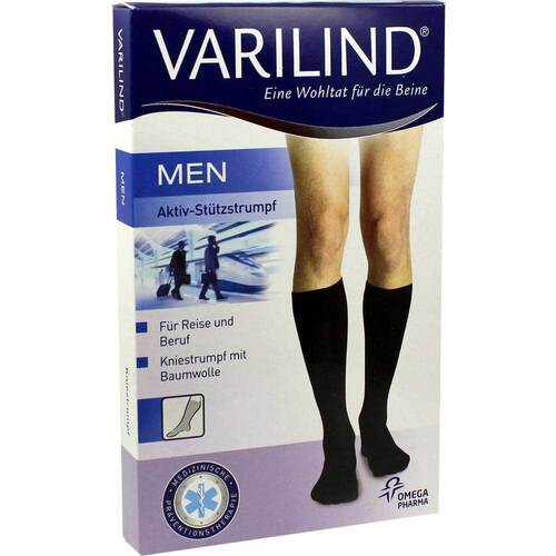VARILIND Men 180den AD XL Baumwolle schwarz - 1