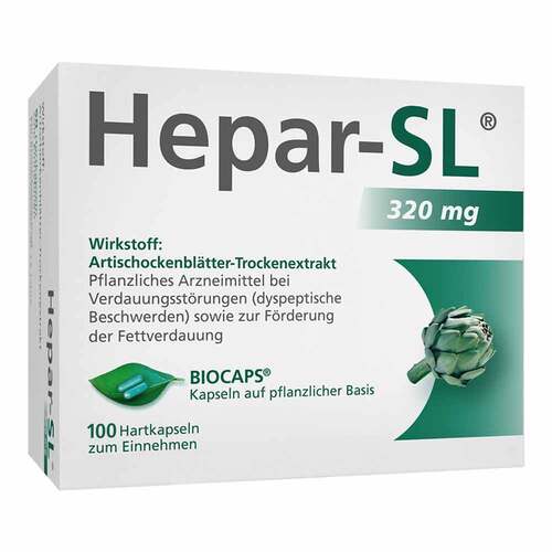 Hepar-SL 320 mg Hartkapseln - 1