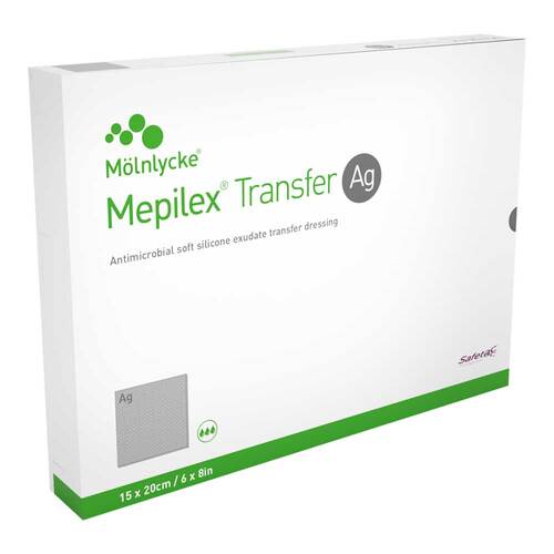 MEPILEX Transfer Ag Schaumverband 15x20 cm steril - 1