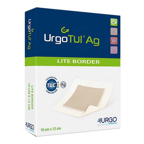 URGOT&Uuml;L Ag Lite Border 10x12 cm Verband - 1