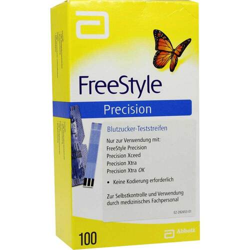 Freestyle Precision Blutzucker Teststreifen ohne Codierung - 1