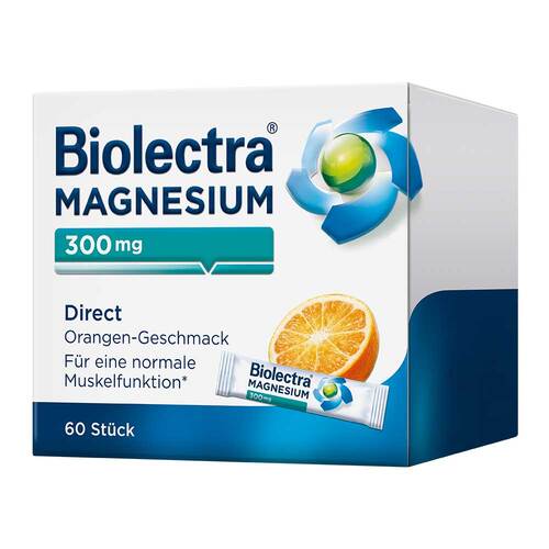 Biolectra Magnesium 300 mg Direct Orange Sticks - 1