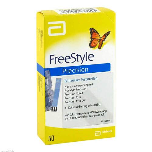 Freestyle Precision Blutzucker Teststreifen ohne Codierung - 1