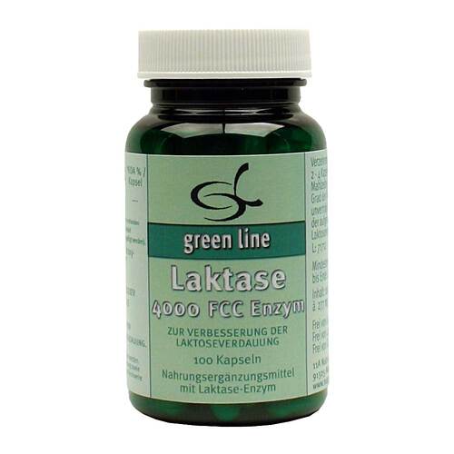 LAKTASE 4.000 FCC Enzym Kapseln - 1