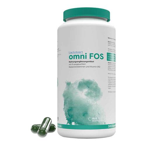 Lactobact omni Fos magensaftresistente Kapseln - 1